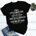 thumbnail image 5 of Babysbule Womens Summer Tops Unisex Funny Printed Pattern Casual Fashion Soild Color Short Sleeve Tops, 5 of 9