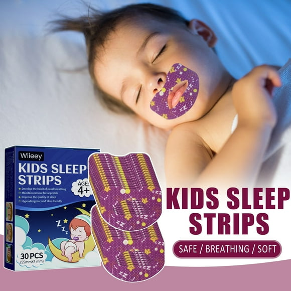 Wiieey Sleep Strip,Kids Mild Kids Nasal 30pcs Kids Mild Mouth Nasal Aid Mild Mouth Nasal Friendly Mild And Friendly Nasal Friendly Mild Aid Mild And