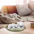 thumbnail image 4 of Luxshiny Redonda Decorativa En Verde Para Postres, Y Bebidas En Eventos Y Hogar, 4 of 8