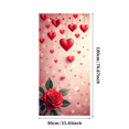 thumbnail image 3 of Heart Balloons Backdrop Background Wall Banner Valentines Day Party Decorations Romantic Celebration Event Decor Wedding Photography Prop, 3 of 4