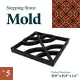 thumbnail image 2 of Concrete Stepping Stone Molds | Reusable DIY Pavers | Mold 5, 2 of 4