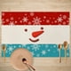 thumbnail image 5 of Juego de 5 manteles individuales navideños de 12 x 18 pulgadas, manteles de mesa navideños de temporada para decoración de cocina y comedor, 5 of 5