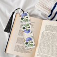 thumbnail image 4 of Kdxio Vintage Flower Print Metal Tassel Bookmarks,Perfect Gift for Art Lovers and Bookworms Metal Bookmarks for Women, 4 of 8