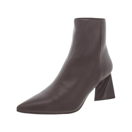 

Steve Madden Womens Ericka Faux Leather Block Heel Ankle Boots