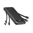 thumbnail image 1 of Charmast Power Bank 20000mAh, 20W Fast Charging Portable Charger with Built-in Cables, USB C Battery Pack, Slim Portable Phone Charger Backup Battery for iPhone, Samsung, iPad, More Phones, Tablets, 1 of 5