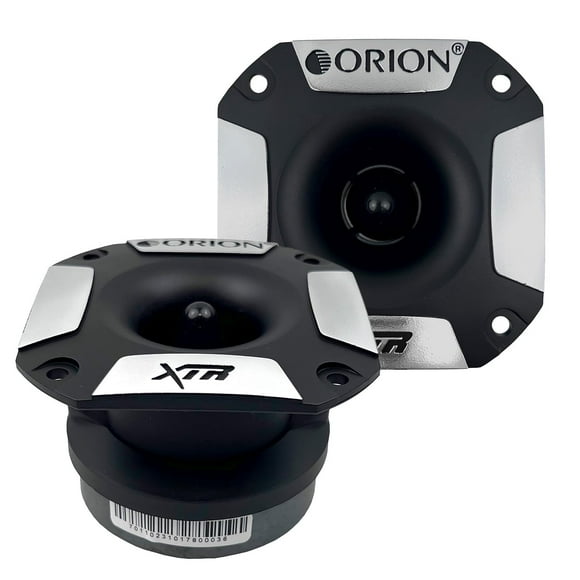 ORION XTR Series XTR350HP Super Tweeter de motor grande de 4,5" | Diafragma de aluminio, bobina de voz de 1", 125W RMS, 500W Max, Crossover incorporado - Alto rendimiento, Tweeter de audio profesional