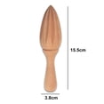 thumbnail image 6 of Ludlz Lemon Squeezer Reamer - Citrus Squeezer - Good Grips Wooden Reamer - Orange Juice Squeezer Wooden Lemon Squeezer Hand Press Manual Fruit Orange Citrus Juicer Extractor, 6 of 7