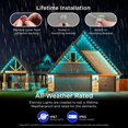 thumbnail image 4 of Las luces exteriores Enbrighten Eternity, 50 pies, 36 LED RGBWIC, 4 of 9