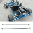 thumbnail image 1 of Kit de Tige de Direction Réglable avec Extrémité en Alliage d'Acier Haute Dureté pour Kart de Course Amusant ATV Quad, 1 of 7