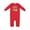 Red, variant on Jesus is the Reason for the Season Christmas Nativity Baby Romper Coveralls