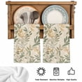 thumbnail image 5 of Sage Green Yellow Botanical Kitchen Towels Set of 4, Vintage Spring Summer Absorbent Dish Towels for Kitchen, Microfiber Hand Towel, Quick Drying Tea Towel for Cleaning Decorative Dishcloths, 5 of 7