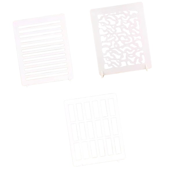 3 piezas de tableros de sombras de fondo de fotografía, accesorios fáciles de usar, PVC resistente para Estilo C