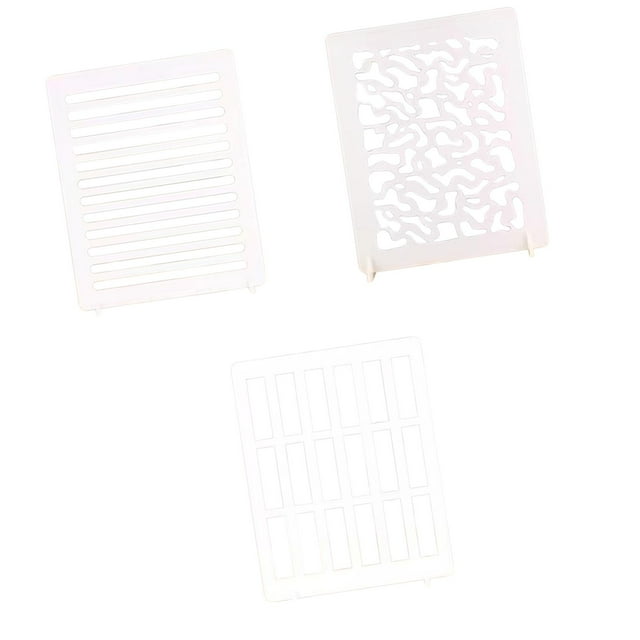Bunblic 3 Pcs Accessoires de Photographie Planches de Lumière et d'Ombre avec Pieds de Support Réutilisables Faciles à Utiliser PVC Robuste pour Nourriture Bijoux C
