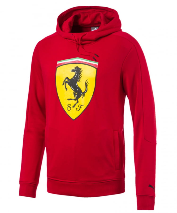 Puma Ferrari SF Red Shield Hoodie 