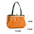 thumbnail image 2 of Women's Wallet Small Ladies Compact Bifold Leather Vintage Coin Purse With Zipper, 2 of 5