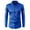 Blue, variant on Men's Slim Fit Color Block Button Down Shirt Business Casual Wear Stylish Lapel Design Comfortable Dress Shirt for Men Men's Lightweight Crewneck Tee Tops