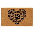 thumbnail image 1 of Calloway Mills 102141729 Heart Paws Doormat, 17" x 29", 1 of 4