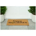 thumbnail image 3 of Happy Holidays Christmas Wreath Doormat,17"x29", 3 of 8