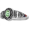 Keepsake Personalized Women's Class Ring available in Valadium, Silver Plus, and 10kt Gold