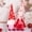Pink, red, white, variant on 2PCS Gnome Plush Doll, Handmade Faceless Dolls for Wedding Anniversary, Marriage Proposal, Wedding Party