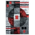 thumbnail image 4 of United Weavers Drachma Attica Modern Abstract Area Rug, Red, 5'3" x 7'6", 4 of 5