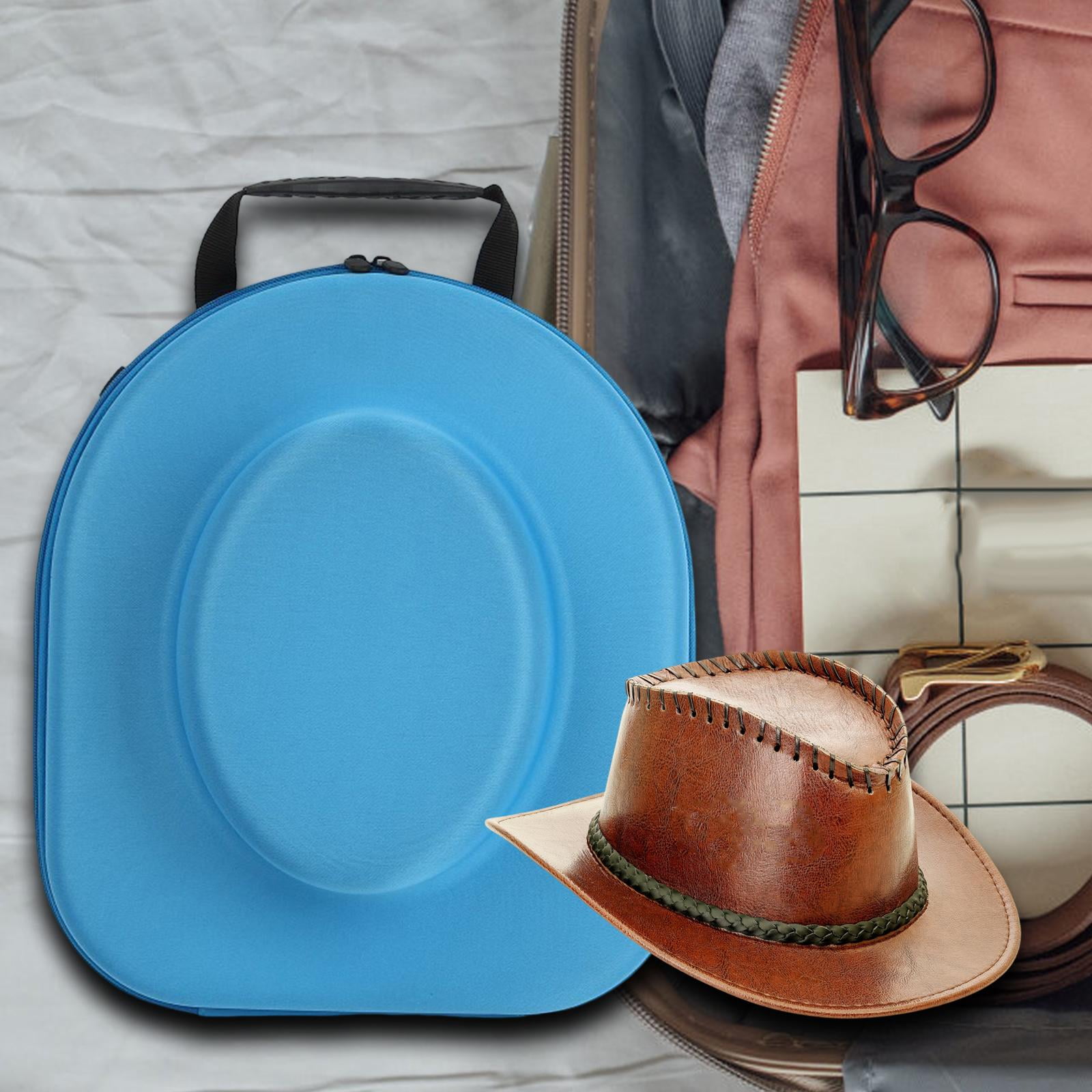 Cowboy Hat Box For Men & Women Storage - Round Hat Travel Case With Gold  Locking Lid - Hat Case For …See more Cowboy Hat Box For Men & Women Storage  
