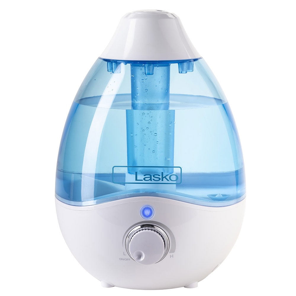 Lasko 300 Sq. ft Ultrasonic Cool Mist Humidifier with Aroma Tray