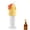 1PCS Red, variant on Water Bottle Spout Conversion Cap with Straw, Soda Can Lids with Straw, Plastic Straws Reusable, Flip Top Universal Spout Lid Converter, Straw Toppers