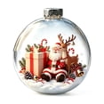 thumbnail image 2 of Qwtwty Christmas Tree Ornaments Christmas Decorations Shatterproof Mini Hanging Pendants for Xmas Tree Fireplace Holiday Decor, 2 of 6
