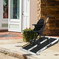 thumbnail image 5 of Rugerasy Portable Wheelchair Ramp, Non-Slip Aluminum Folding Handicap Ramp, Door Threshold Wheelchair Ramps for Home,Scooter Ramp,for Car, Doorways, Curbs, Stairs, 5 of 7