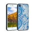 thumbnail image 1 of Blue-Marble-82 Phone Case, Degined for iPhone 8 Case Men Women, Flexible Silicone Shockproof Case for iPhone 8, 1 of 1