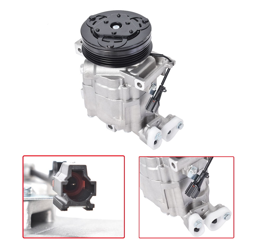 AC Compressor & A/C Clutch CO 11227C Replacement for 2007-2014 Subaru Forester 2008-2014 Subaru Impreza 2015 Subaru WRX STI 2.5L