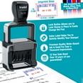 thumbnail image 4 of Trodat 5430 Professional Self-Inking Date Stamp with Received - Red Ink, 4 of 4