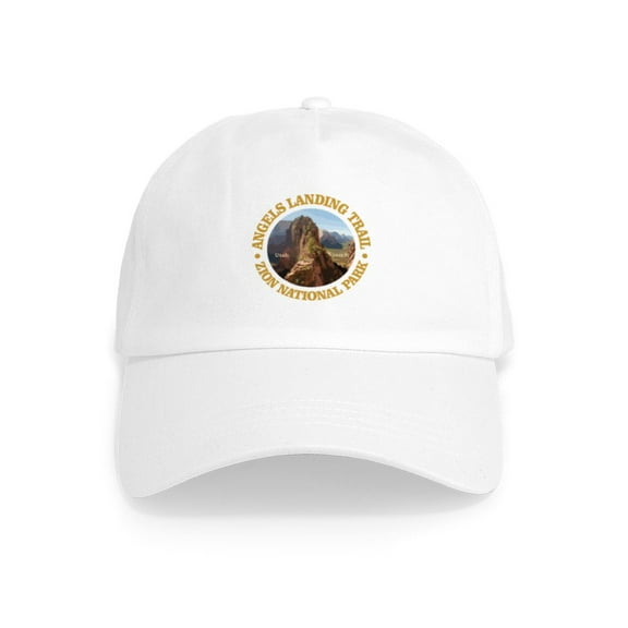 CafePress - Angels Landing - Adjustable 100% Brushed Unisex Casual Cotton Baseball Cap, Beige, 1