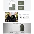 thumbnail image 6 of Men Vests Lightweight Golf Vest Windproof Sleeveless Casual Jacket Outerwear for Travel Sport Pocket, 6 of 8
