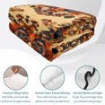 thumbnail image 4 of Twin XL Quilt Set 68''x98'', Bohemian Flower Lightweight Bedspread Coverlet Set with 2 Pillow Shams, Boho Tribal Colorful Distressed Printed Breathable All Season Quilt Bedding for Dorm/Guest Room, 4 of 9