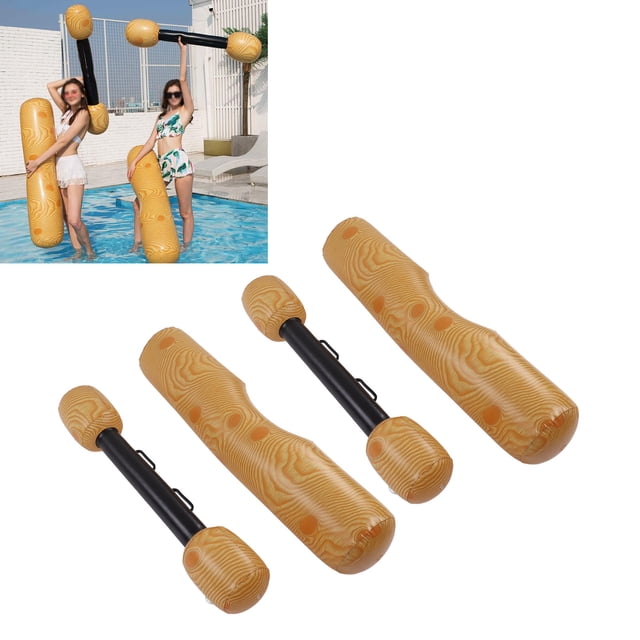 Balsas Flotantes De Troncos, Juguetes Para Deportes Acuáticos Livianos, Fáciles De Almacenar, Material De PVC Fácil De Inflar, Tamaño Grande Para Juegos Acuáticos