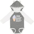 thumbnail image 3 of Inktastic I Make Ice Cream Disappear What's Your Power Boys or Girls Long Sleeve Baby Bodysuit, 3 of 5
