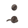 thumbnail image 6 of Schlage F59 AVA 609 LH Avanti Interior Left-Handed Lever with Deadbolt, Antique Brass (Interior Half Only), 6 of 7