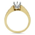 thumbnail image 3 of Pompeii 1/2ct Diamond Semi Mount Engagement Ring Setting Gold (G/H,I1), 3 of 4