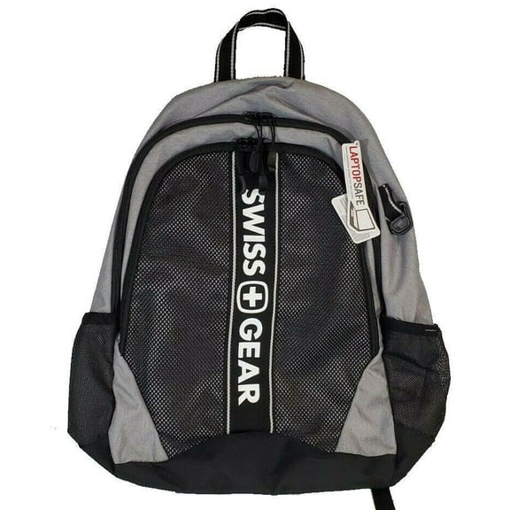 Swiss Gear Gray 18" Laptop Backpack