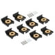 thumbnail image 1 of 8 Uds Clips para colgar espejos con resorte, Clips de espejo de Metal, Clips de retención, para espejos, Clips de montaje de espejo, 1 of 7