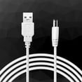 thumbnail image 2 of 5V DC Power Cord Replacement Charger, USB to DC Plug Charging Cord with 9 Connectors Adapters for Moon Lamp, Massage Wand, Router, LED Light,Speaker and More Devices (White), 2 of 6