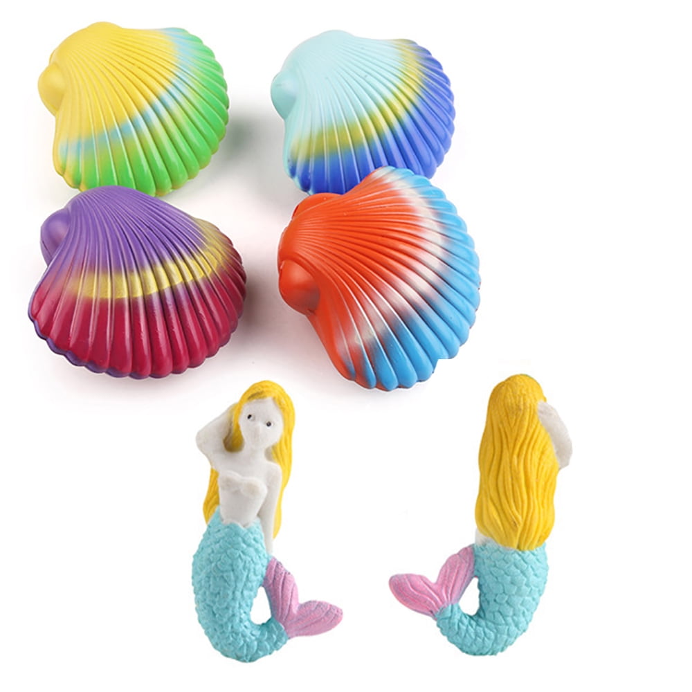 12x Magic Hatching Mermaid Seashell Growing Pet Kids Girls Party Bag Filler Toy 