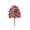 C, variant on Ouuluon 2Pcs Fake Flowers Artificial Flowers for Outdoors, High-Quality Fake Plastic Plants for Spring Summe Box Kitchen Garden Patio Window Decor