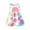 Multicolor, variant on ATOGUTA Girls Dress Straps Party Dresses Cute Printed Sleeveless Beach Sundress, Size 1T-11