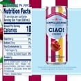 thumbnail image 4 of Sanpellegrino CIAO Cherry Sparkling Flavored Water with Real Fruit Juices, 24-Pack, 4 of 14