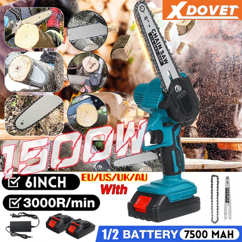 XGee 6 Inch Mini Electric Chain Saw 
