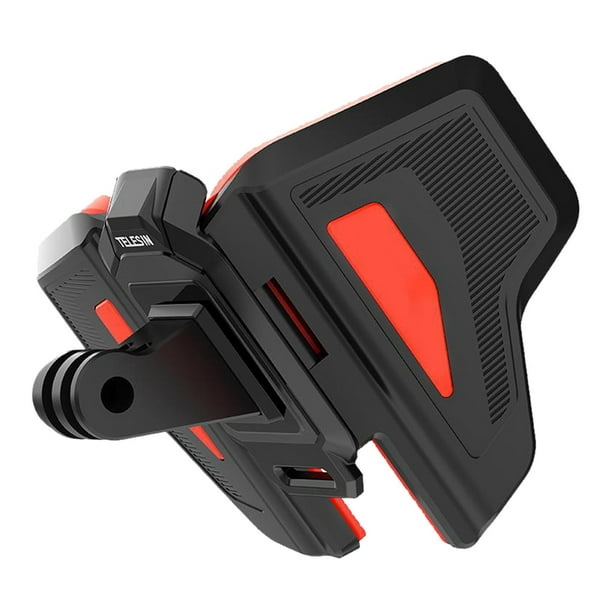 Montura de correa para casco de motocicleta Montura de mentón frontal para 2018/6/5/4/3, de sílice de grado alimenticio, que proporciona una mejor perfke Botella de almacenamiento