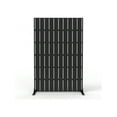 thumbnail image 5 of EastVita Metal Privacy Screen 72 inch H X 47 inch W Outdoor Privacy Screens And Panels Freestanding Decorative Fence For Patio Lawn Garden Deck Balcony Home Outdoor Divider With Stand, 5 of 7